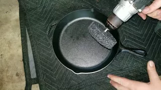 How to make your new Lodge cast iron smooth as glass