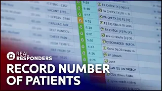 Record Number Of Patients Enter The Emergency Room | Casualty 24/7 | Real Responders