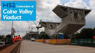 Building the HS2 Colne Valley Viaduct