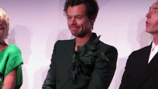 Harry thanking crowd at My Policeman premiere TIFF - Toronto