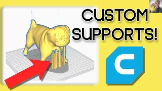 How to Use Custom Supports in Cura!