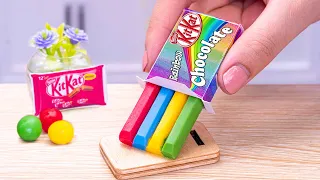 Amazing KITKAT Cake | Satisfying Miniature KitKat Chocolate Cake Decorating | Sweet KitKat Recipes