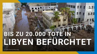 Bis zu 20.000 Tote in Libyen nach Überschwemmung befürchtet