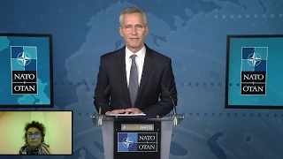 NATO Secretary General, Press Conference at Defence Ministers Meeting, 18 JUN 2020