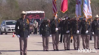 Watch: Fallen police Sgt. Kaila Sullivan honored with 21-gun salute, rendition of 'Taps'