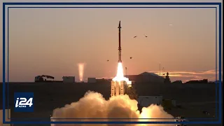 Israel downs rocket using 'David Sling' Defense System for the first time