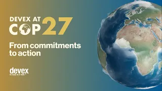 Devex @ COP 27: From commitments to action