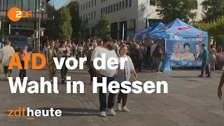 AfD in Hessen vor der Landtagswahl: wachsende Zustimmung und Gegnerschaft entlang der A66