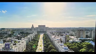 BUCHAREST - ROMANIA   2022, PARLIAMENT HOUSE / The Fountains