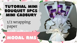 DIY Mini Bouquet || Tutorial Mini Bouquet Budget || Modal RM5