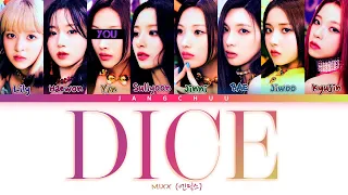 [KARAOKE]NMIXX "DICE" (8 Members Ver.) Lyrics|HAN|ROM |ENG|| (You as a Member)