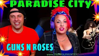 Reaction TO Guns n Roses - Paradise City Tokyo 1992 | THE WOLF HUNTERZ REACTIONS