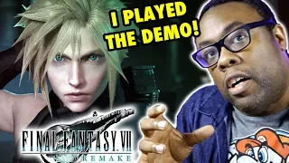 I Played FINAL FANTASY VII REMAKE! Hands-On Impressions & Avengers Thoughts (Square Enix E3 2019)