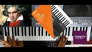 Pathetique | Grade 4 | Electronic Keyboard New Syllabus (2019 - 2022) | Trinity College London Exams