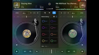 We Will Rock You x Staying Alive- DJ Remix