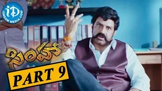 Simha Full Movie Part 9 ||  Balakrishna, Nayantara, Sneha Ullal || Boyapati Srinu || Chakri