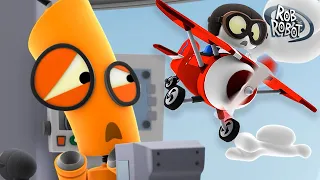 🚁 Catch Rob If You Can! 🚁 | Rob The Robot | Preschool Learning Cartoons