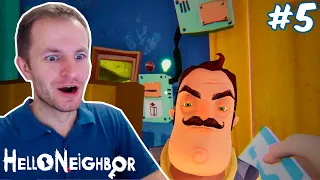 ПРИВЕТ СОСЕД, ПРОНИК ЗА ДВЕРЬ ВЕДУЩУЮ В ПОДВАЛ "ХЕЛЛО ПЕТЕРСОН"-Hello Neighbor mod HelloPeterson #5