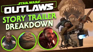 Star Wars Outlaws STORY TRAILER BREAKDOWN