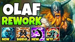 OLAF GETS HIS BIGGEST REWORK OF ALL TIME AND IT'S BEYOND OP (W SHIELDS, R EXTENDS)