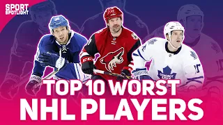 TOP10 WORST NHL PLAYERS OF ALL TIME
