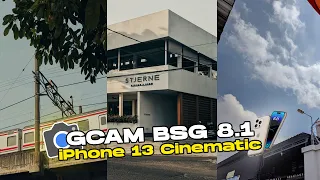 CONFIG iPHONE 13 CINEMATIC || GCAM BSG 8.1 CONFIG CAN ULTRAWIDE & STABLE VIDEO