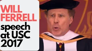 Will Ferrell Commencement 2017 Speech at USC