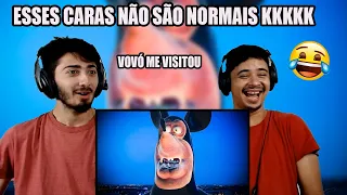 MUITO PESADO 😳🤣🤣 REACT - VOVÓ ME VISITOU ( LeoOrdVR )