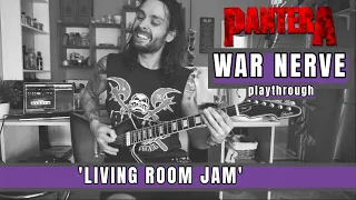 'LIVING ROOM JAM' / PANTERA / WAR NERVE - Playthrough video live by Attila Vörös