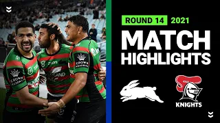 Rabbitohs v Knights  Match Highlights | Round 14, 2021 | Telstra Premiership | NRL