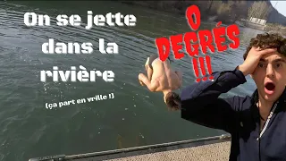 Se jeter dans l’eau glacée en plein hiver ! (Il faut résister au froid)