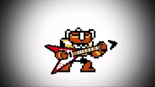 Solar Man (Metal Cover) from Mega Man 10