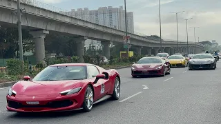 Ferrari’s “TAKE DOWN” Bangalore streets 02🤌🔥❤️