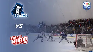 Wipptal Broncos - Rittner Buam / Highlights / 26.03.2024 / Halbfinale AHL Game 4