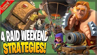 4 Raid Weekend Strategies for Capital Hall Level 2 to 5! - Clash of Clans