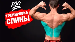 💯 Тренировка Спины (САМАЯ ЭФФЕКТИВНАЯ!) | Джефф Кавальер