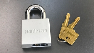 [465] Hampton 50mm Padlock Picked and Gutted