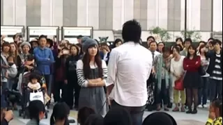 【プロポーズ】これはあのフラッシュモブだよね？違うの？リメイク "Charice ｢Louder｣ JR大阪駅 " Flashmob Surprise Propose