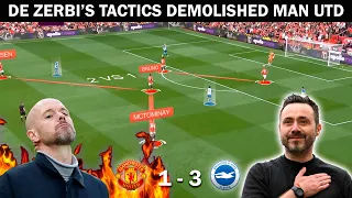 Why De Zerbi Was Better Than Ten Hag Man Utd vs Brighton
