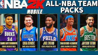 2022-23 ALL-NBA Pack Opening & H2H Gameplay | NBA 2K Mobile