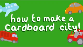 How to Make a Cardboard City