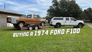 Buying a 1974 Ford F100 to RESTORE!