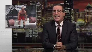 John Oliver Last Week Tonight Gym Jokes Compilation