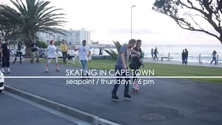 inline and roller skating in Cape Town , Seapoint promenade