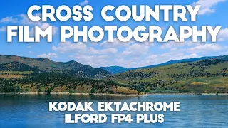 Cross Country Film Photography | Kodak Ektachrome and FP4 Plus