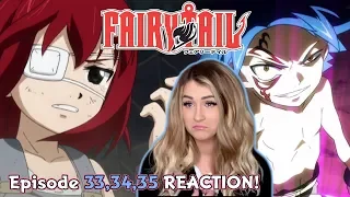 ❤️ERZA & JELLAL💙Fairy Tail Episode 33, 34, 35 REACTION!