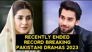 Top 6 Recently Ended Record Breaking Pakistani Dramas 2023 New List