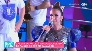 Ivete CHORA DE EMOÇÃO ao ver público cantando O MUNDO VAI | Band Folia 2020