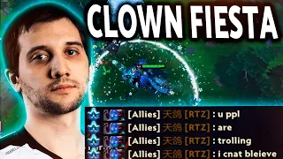 Arteezy finds Sumail for a Clown Fiesta...