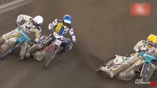 Crash Adrian Miedziski VS Jason Doyle